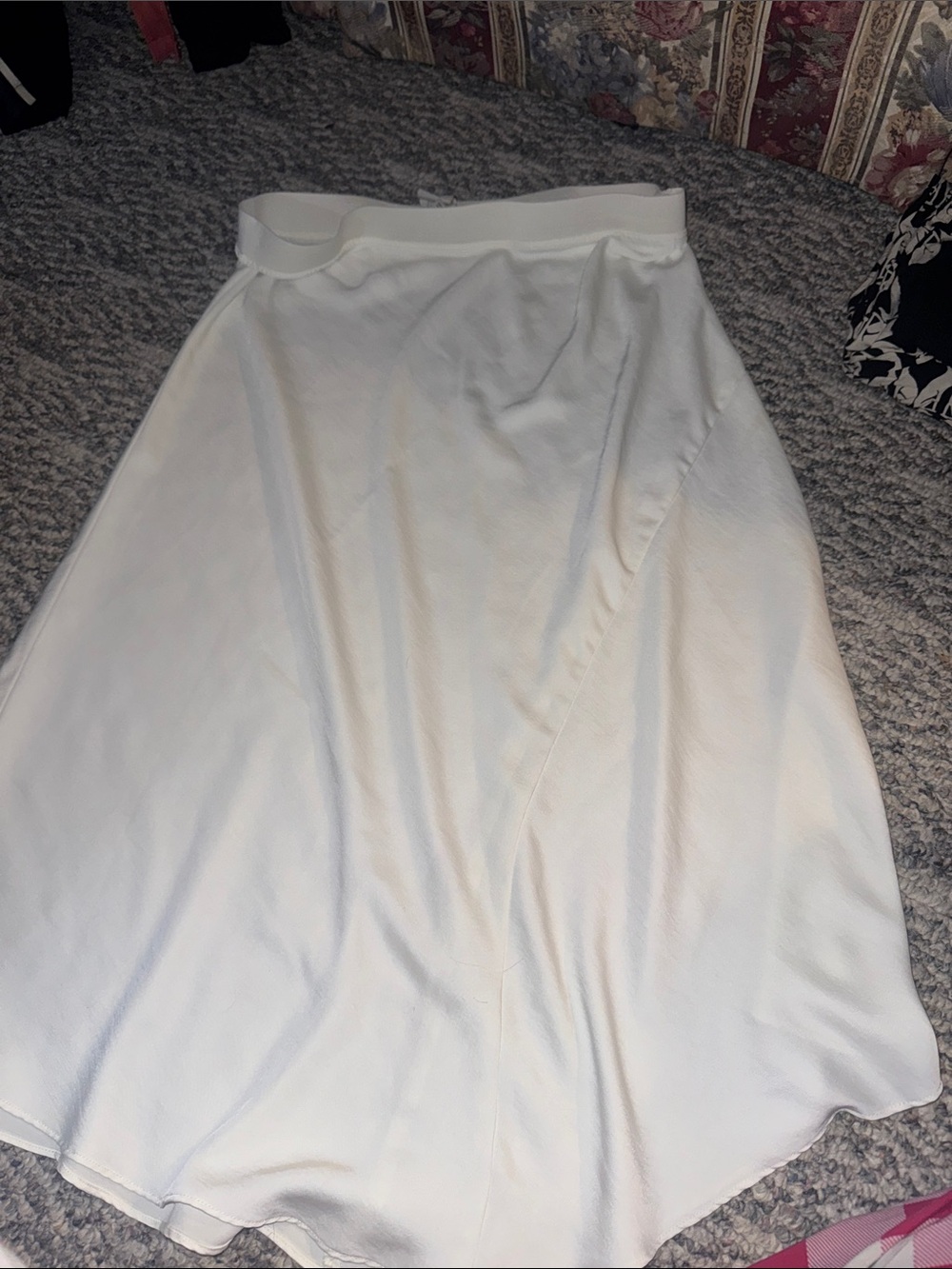 a new day Off-White A-Line Midi Skirt